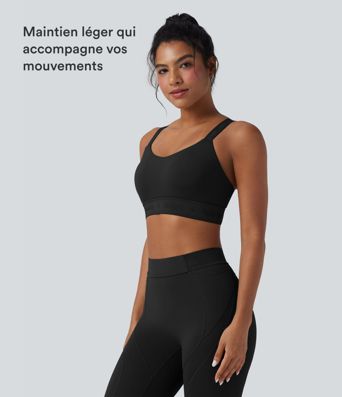 Brassière de sport SpeedWave™ maintien léger séchage rapide running Brassière de sport SpeedWave™ maintien léger séchage rapide running