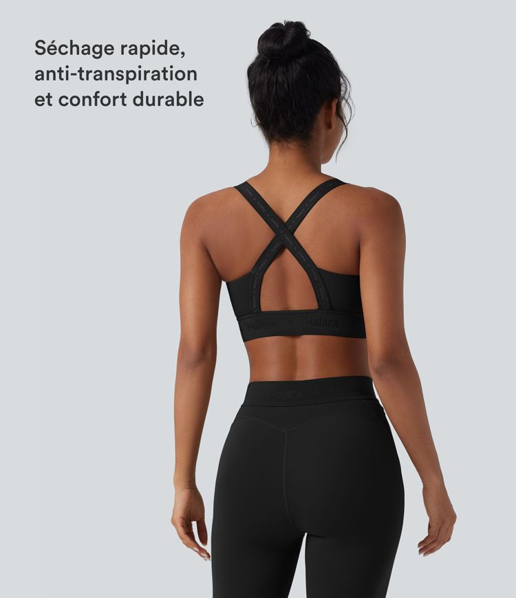 Brassière de sport SpeedWave™ maintien léger séchage rapide running Brassière de sport SpeedWave™ maintien léger séchage rapide running