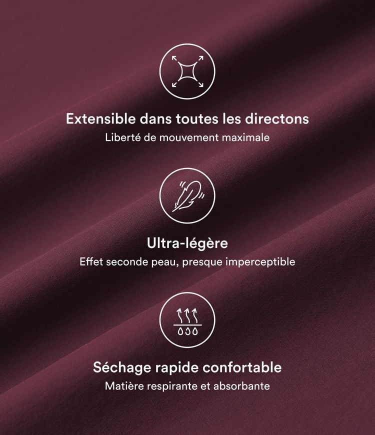 Breezeful™ Combinaison Dos Nu Poche Zippée Invisible Sur le Côté Jambe Large Séchage Rapide Breezeful™ Combinaison Dos Nu Poche Zippée Invisible Sur le Côté Jambe Large Séchage Rapide