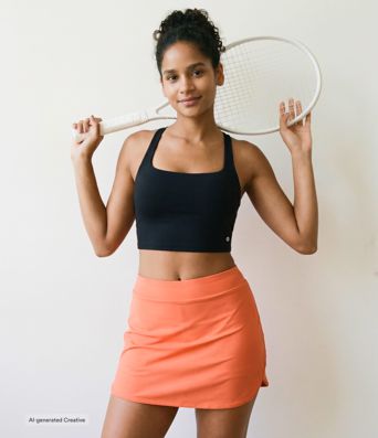 Everyday High Waisted Pocket 2-in-1 Micro Mini Golf Skirt-Clarity Everyday High Waisted Pocket 2-in-1 Micro Mini Golf Skirt-Clarity
