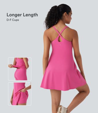 SoftlyZero™ Plush Active Dress-Longer Length-Easy Peezy Edition DD-F Cups