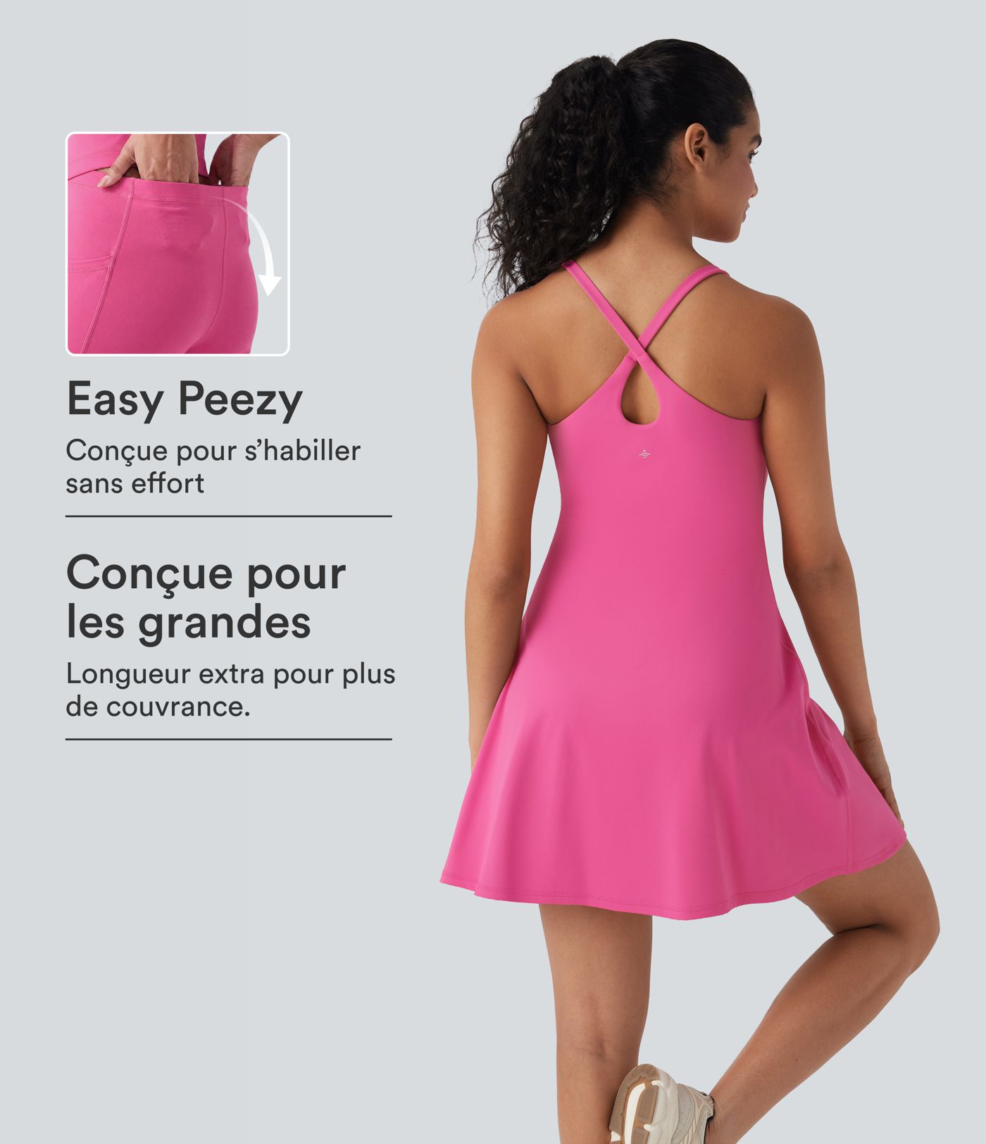 Robe de sport SoftlyZero™ Plush longueur étendue édition Easy Peasy E-G Robe de sport SoftlyZero™ Plush longueur étendue édition Easy Peasy E-G