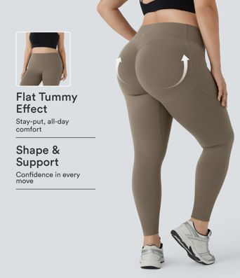 Halara UltraSculpt™ High Waisted Scrunch Butt Lifting Tummy Control Pocket Shaping Training Plus Size Leggings Halara UltraSculpt™ High Waisted Scrunch Butt Lifting Tummy Control Pocket Shaping Training Plus Size Leggings