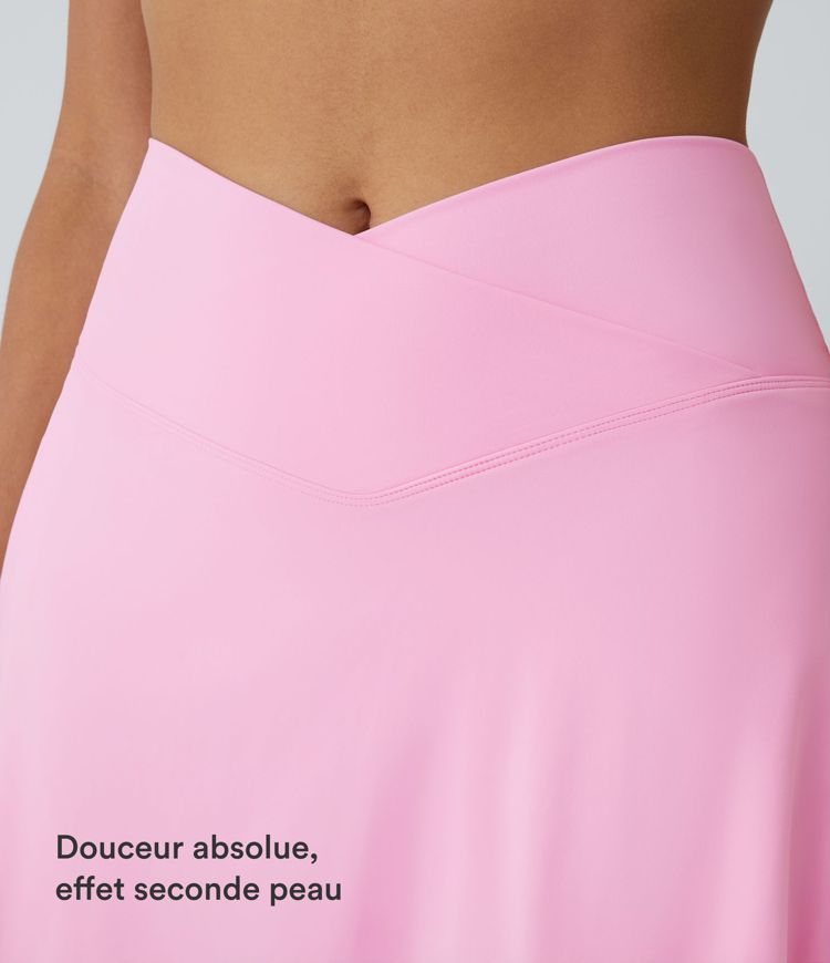Jupe de tennis SoftlyZero™ Airy 2-en-1 avec poches latérales croisées effet frais InstantCool, Lucid, longueur allongée Jupe de tennis SoftlyZero™ Airy 2-en-1 avec poches latérales croisées effet frais InstantCool, Lucid, longueur allongée