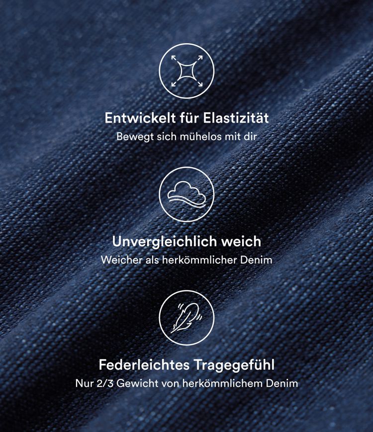 Halara Flex™ - Lässige Ballon-Joggers aus Denim mit mittelhohem Bund und mehreren Taschen Halara Flex™ - Lässige Ballon-Joggers aus Denim mit mittelhohem Bund und mehreren Taschen