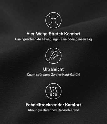Breezeful™ Hoch taillierter, plissierter, 2-in-1-Flowy-Maxi-Freizeitrock mit Schlitz, schnell trocknend Breezeful™ Hoch taillierter, plissierter, 2-in-1-Flowy-Maxi-Freizeitrock mit Schlitz, schnell trocknend