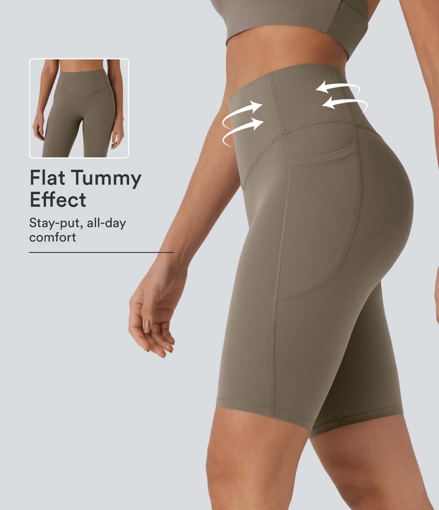 Halara UltraSculpt™ - Formende Workout-Shorts mit hohem Bund, Tasche und Bauchkontrolle - 22,9 cm Halara UltraSculpt™ - Formende Workout-Shorts mit hohem Bund, Tasche und Bauchkontrolle - 22,9 cm