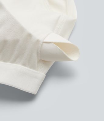 Ribbed One Shoulder Short Sleeve Ruched Built-in Bra Casual T-Shirt Ribbed One Shoulder Short Sleeve Ruched Built-in Bra Casual T-Shirt