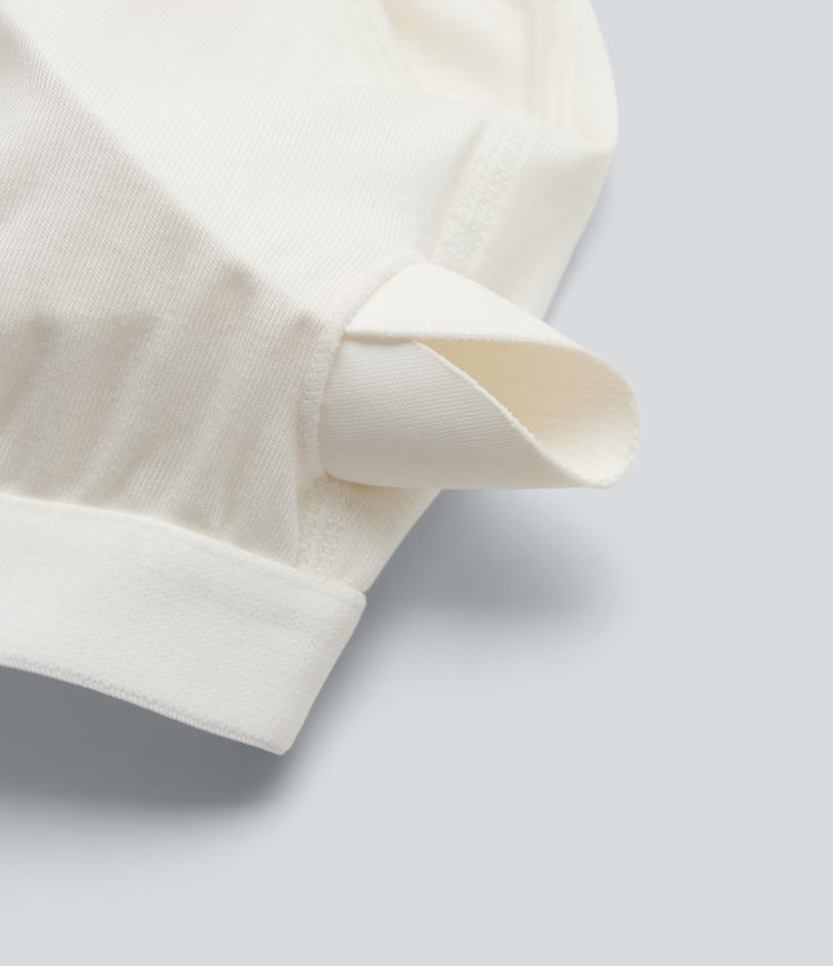 Ribbed One Shoulder Short Sleeve Ruched Built-in Bra Casual T-Shirt Ribbed One Shoulder Short Sleeve Ruched Built-in Bra Casual T-Shirt