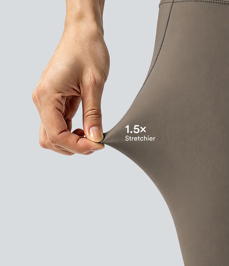 Halara UltraSculpt™ - Formende Workout-Leggings mit hohem Bund, Seitentaschen und Bauchkontrolle - Plus Size