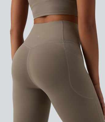 Halara UltraSculpt™ High Waisted Butt Lifting Tummy Control Bootcut Yoga Leggings with Pockets