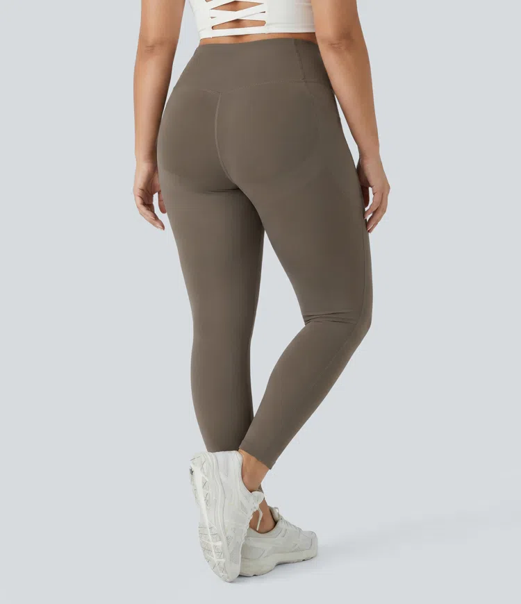 Plus Size Halara UltraSculpt™ High Waisted Butt Lifting Tummy Control Shaping Training Leggings with Pockets