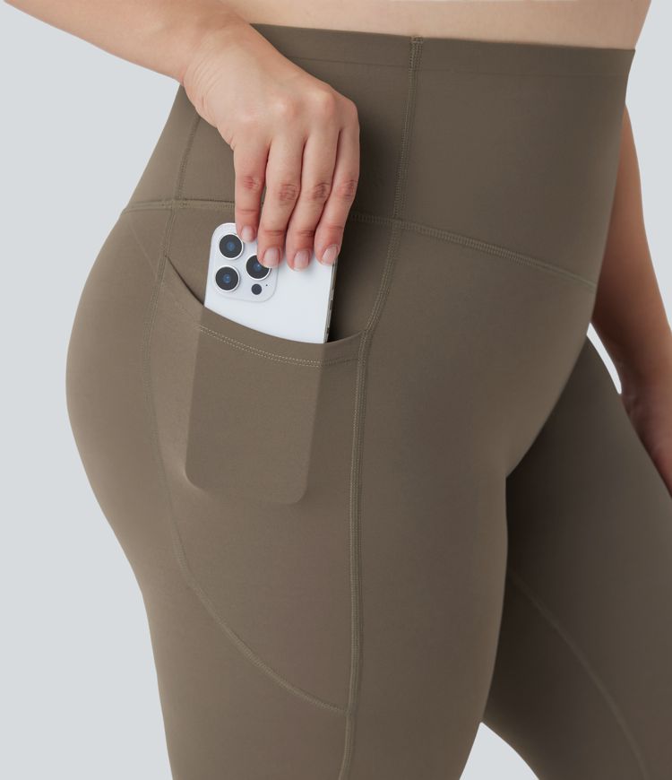 Plus Size Halara UltraSculpt™ High Waisted Butt Lifting Tummy Control Shaping Training Leggings with Pockets