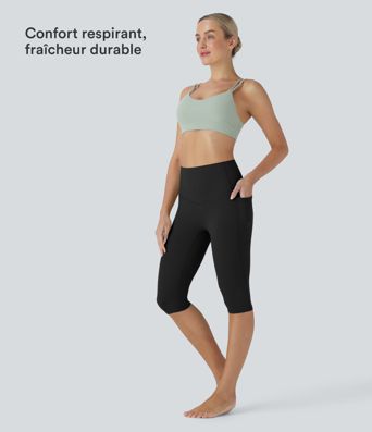 Legging corsaire de yoga gainant taille haute avec poches Halara UltraSculpt™ Legging corsaire de yoga gainant taille haute avec poches Halara UltraSculpt™
