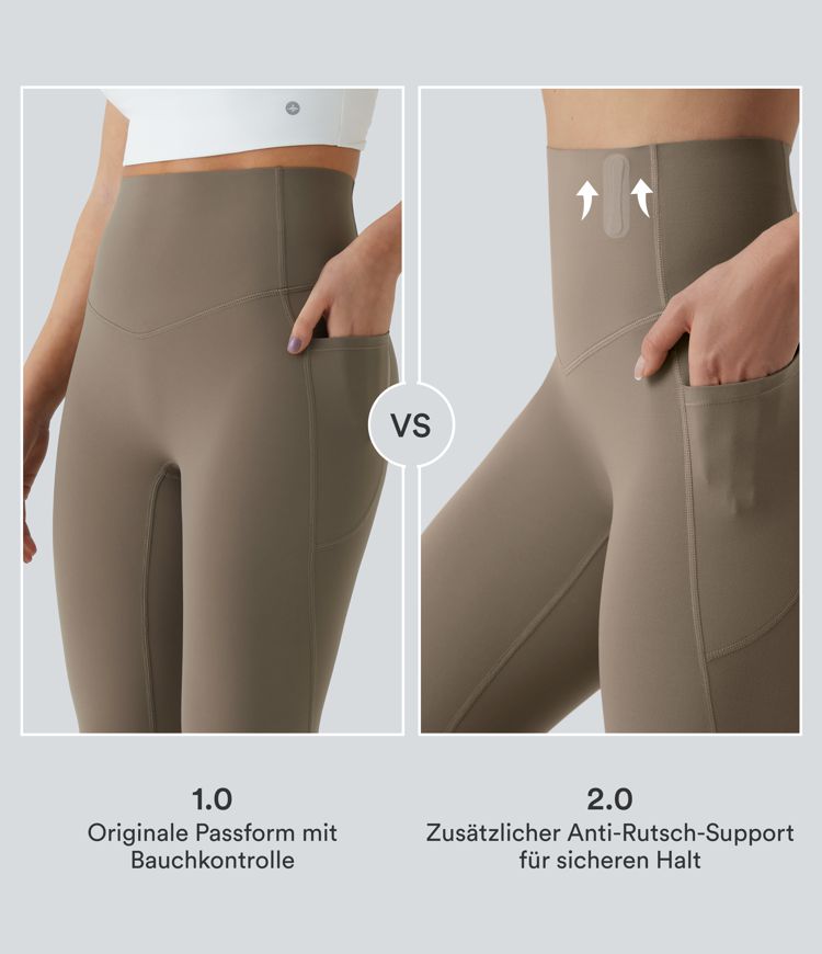 Halara UltraSculpt™ - Formende 7/8-Workout-Leggings mit hohem Bund, Seitentaschen und Bauchkontrolle Halara UltraSculpt™ - Formende 7/8-Workout-Leggings mit hohem Bund, Seitentaschen und Bauchkontrolle