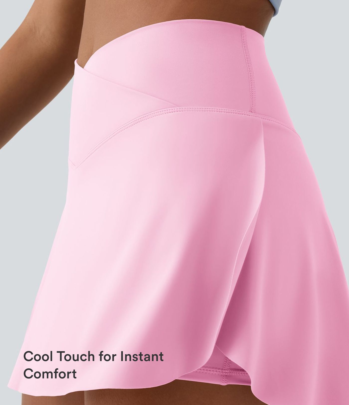 Everyday SoftlyZero™ Airy Crossover 2-in-1 Side Pocket InstantCool Mini Tennis Skirt-Lucid-UPF50+ Everyday SoftlyZero™ Airy Crossover 2-in-1 Side Pocket InstantCool Mini Tennis Skirt-Lucid-UPF50+