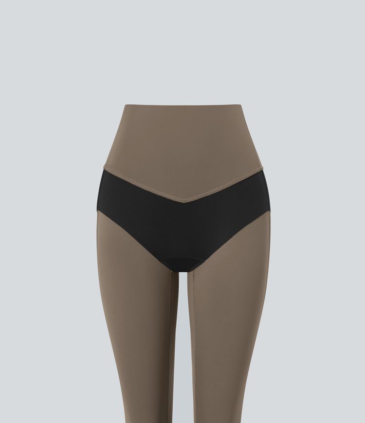 Halara UltraSculpt™ High Waisted Tummy Control Built-in Underwear Anti-Bacterial Shaping 7/8 Workout Leggings with Pockets Halara UltraSculpt™ High Waisted Tummy Control Built-in Underwear Anti-Bacterial Shaping 7/8 Workout Leggings with Pockets