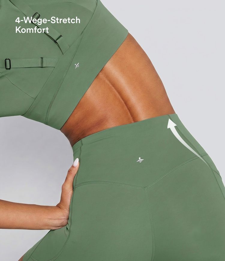 Halara UltraSculpt™ - Pedal-Pusher-Yoga-Leggings mit hohem Bund, Seitentaschen und Bauchkontrolle Halara UltraSculpt™ - Pedal-Pusher-Yoga-Leggings mit hohem Bund, Seitentaschen und Bauchkontrolle