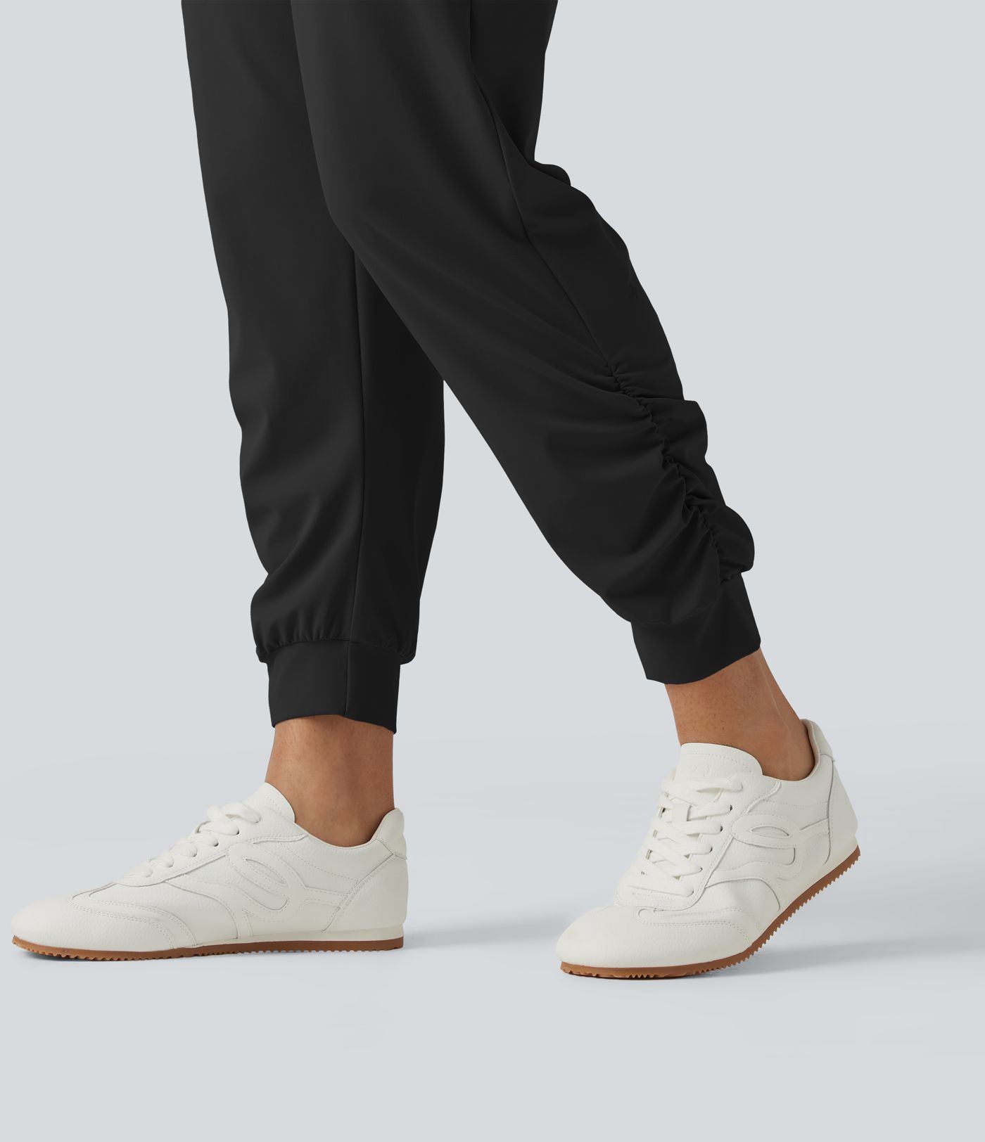 Halara UltraSculpt™ High Waisted Drawstring Ruched Yoga Joggers with Pockets Halara UltraSculpt™ High Waisted Drawstring Ruched Yoga Joggers with Pockets