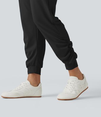 Halara UltraSculpt™ High Waisted Drawstring Ruched Yoga Joggers with Pockets Halara UltraSculpt™ High Waisted Drawstring Ruched Yoga Joggers with Pockets