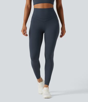 Halara UltraSculpt™ High Waisted Tummy Control Shaping Yoga Leggings with Pockets Halara UltraSculpt™ High Waisted Tummy Control Shaping Yoga Leggings with Pockets