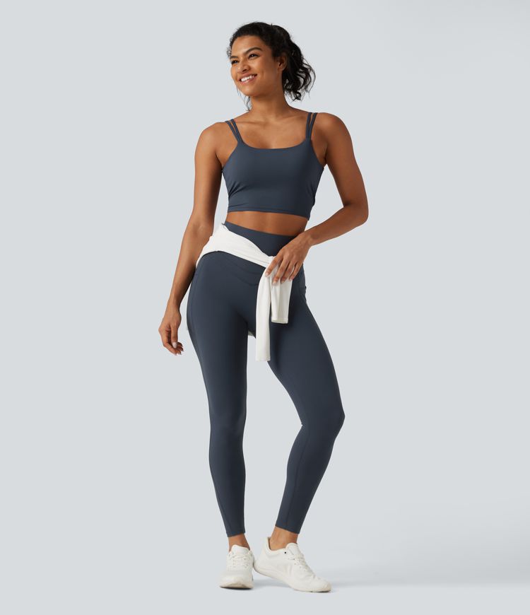 Halara UltraSculpt™ High Waisted Tummy Control Shaping Yoga Leggings with Pockets Halara UltraSculpt™ High Waisted Tummy Control Shaping Yoga Leggings with Pockets