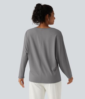V Neck Long Sleeve Work Blouse V Neck Long Sleeve Work Blouse