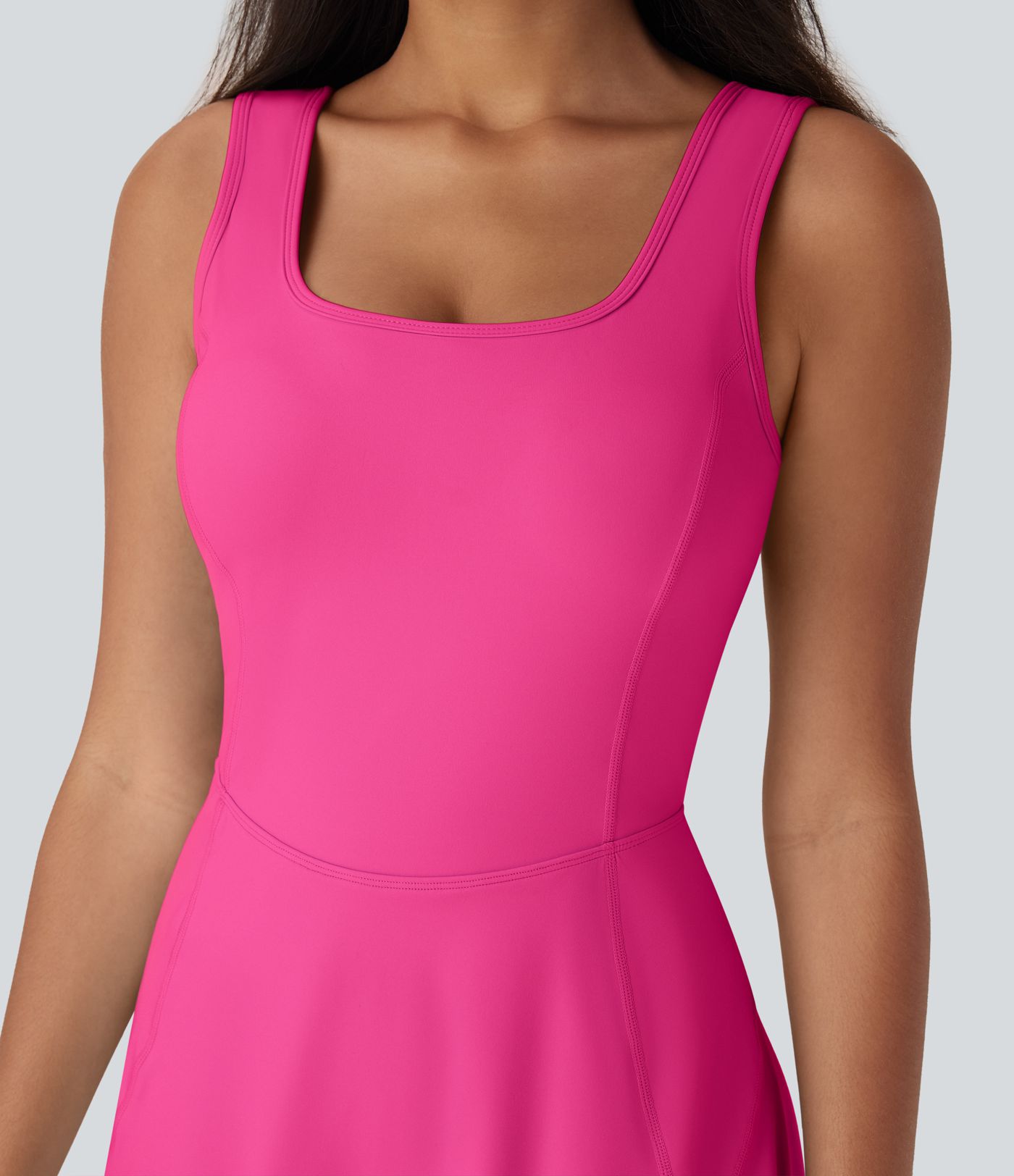 SoftlyZero™ Airy U Neck 2-in-1 Pocket Mini InstantCool Dance Active Dress-Easy Peezy SoftlyZero™ Airy U Neck 2-in-1 Pocket Mini InstantCool Dance Active Dress-Easy Peezy