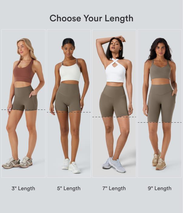 Halara UltraSculpt™ High Waisted Tummy Control Pocket Shaping Training Biker Shorts 9'' Halara UltraSculpt™ High Waisted Tummy Control Pocket Shaping Training Biker Shorts 9''