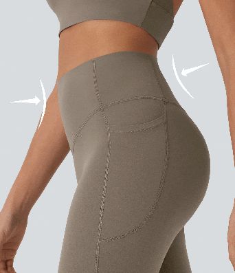 Halara UltraSculpt™ High Waisted Tummy Control Pocket Shaping Training Biker Shorts 9'' Halara UltraSculpt™ High Waisted Tummy Control Pocket Shaping Training Biker Shorts 9''