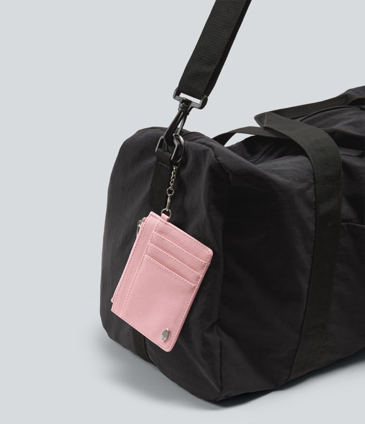 Veiled Pink Zipper Work Pouch / 2