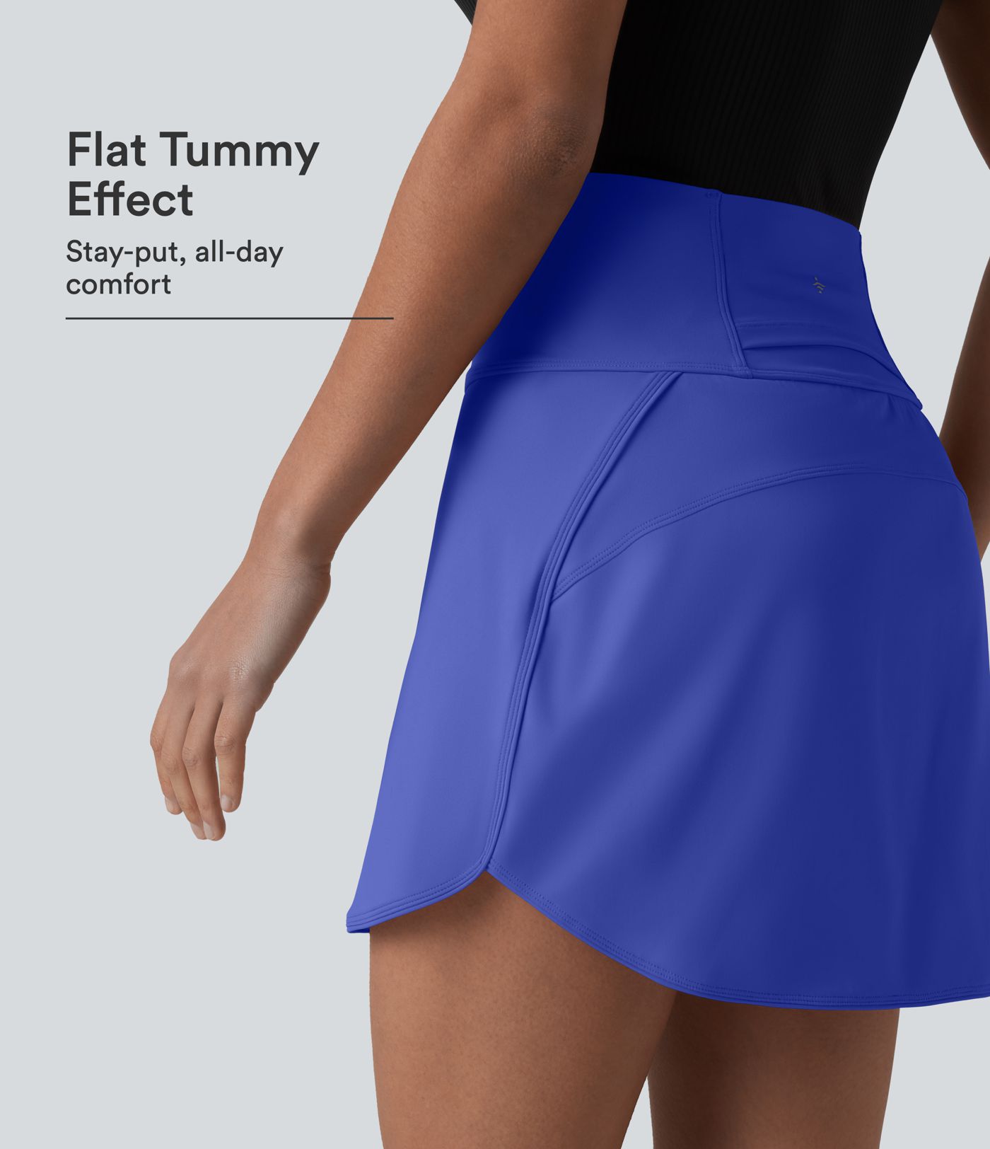 SoftlyZero™ jupe mini de golf aérée à taille ultra-haute, gainante au niveau du ventre, ourlet arrondi, 2 en 1, effet fraîcheur au toucher, avec poches SoftlyZero™ jupe mini de golf aérée à taille ultra-haute, gainante au niveau du ventre, ourlet arrondi, 2 en 1, effet fraîcheur au toucher, avec poches
