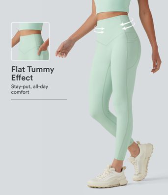 Halara UltraSculpt™ High Waisted Tummy Control Shaping Workout Leggings with Pockets Halara UltraSculpt™ High Waisted Tummy Control Shaping Workout Leggings with Pockets