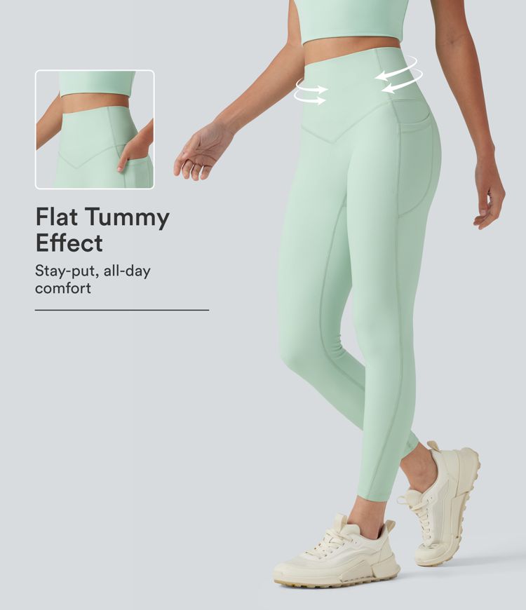 Halara UltraSculpt™ High Waisted Tummy Control Shaping Workout Leggings with Pockets Halara UltraSculpt™ High Waisted Tummy Control Shaping Workout Leggings with Pockets