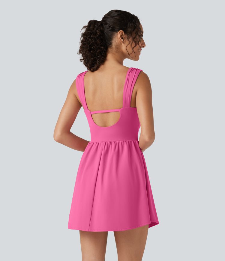 Softlyzero™ Plush - Lässiges 2-in-1 Minikleid mit Herzausschnitt, Seitentaschen und integriertem BH - Easy Peezy Edition, B-E Cups Softlyzero™ Plush - Lässiges 2-in-1 Minikleid mit Herzausschnitt, Seitentaschen und integriertem BH - Easy Peezy Edition, B-E Cups