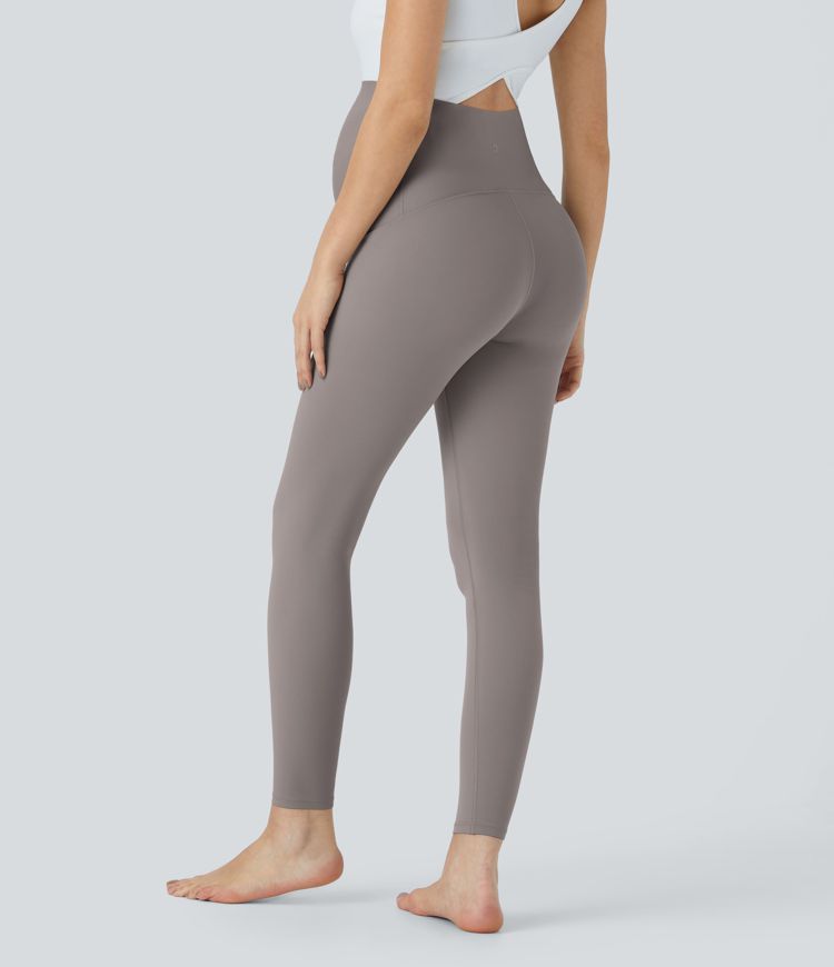 Legging 7/8 de yoga de maternité Softlyzero™ à taille très haute - Protection UPF50+ Legging 7/8 de yoga de maternité Softlyzero™ à taille très haute - Protection UPF50+