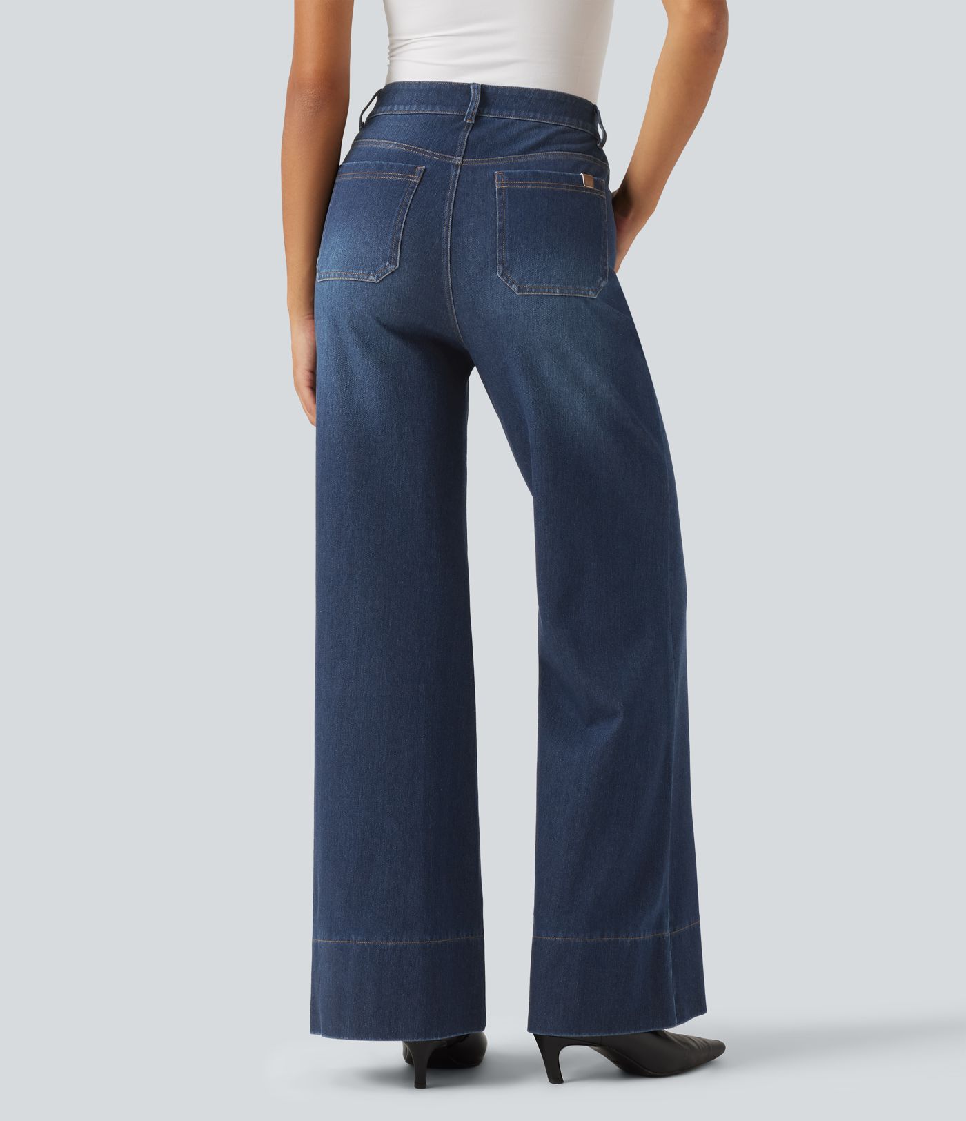 Jean flare Halara Flex™ taille haute avec poches