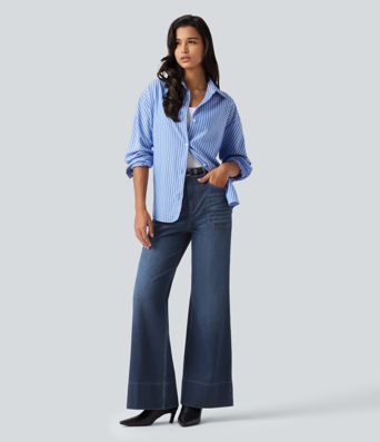Jean flare Halara Flex™ taille haute avec poches