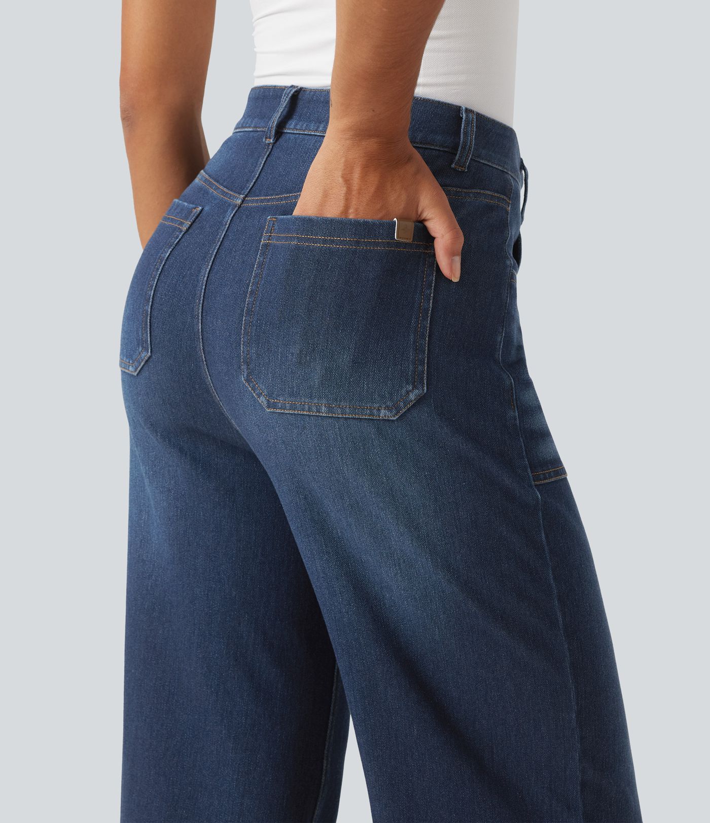 Jean flare Halara Flex™ taille haute avec poches