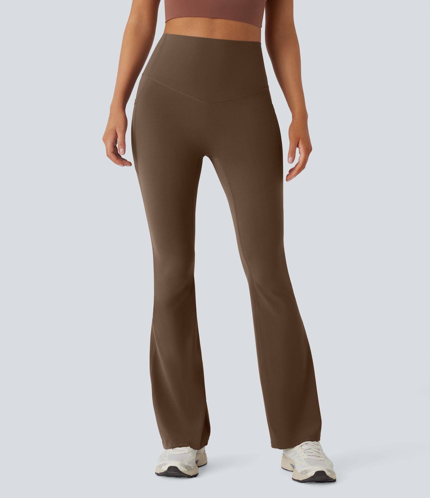 Halara UltraSculpt™ High Waisted Tummy Control Pocket Shaping Yoga Bootcut Leggings Halara UltraSculpt™ High Waisted Tummy Control Pocket Shaping Yoga Bootcut Leggings