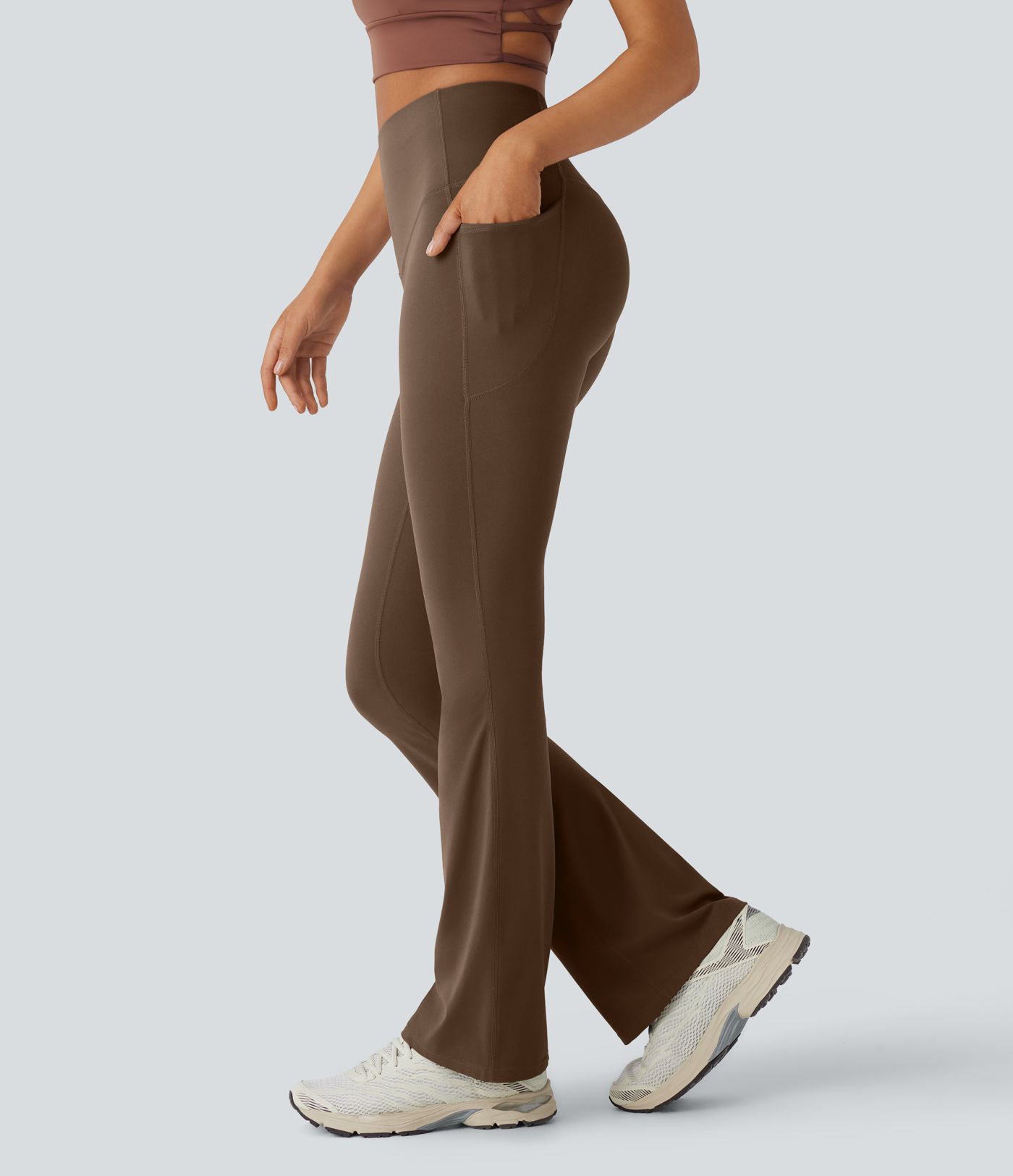 Halara UltraSculpt™ High Waisted Tummy Control Pocket Shaping Yoga Bootcut Leggings Halara UltraSculpt™ High Waisted Tummy Control Pocket Shaping Yoga Bootcut Leggings