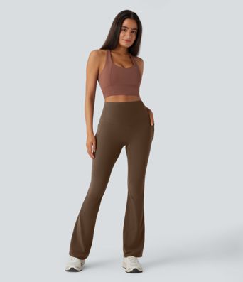 Halara UltraSculpt™ High Waisted Tummy Control Pocket Shaping Yoga Bootcut Leggings Halara UltraSculpt™ High Waisted Tummy Control Pocket Shaping Yoga Bootcut Leggings