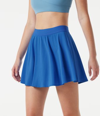 High Waisted 2-in-1 Quick Dry Mini Tennis Skirt with Pockets High Waisted 2-in-1 Quick Dry Mini Tennis Skirt with Pockets