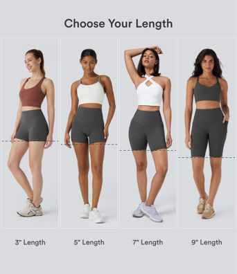 Halara UltraSculpt™ High Waisted Tummy Control Pocket Shaping Training Biker Shorts 9'' Halara UltraSculpt™ High Waisted Tummy Control Pocket Shaping Training Biker Shorts 9''