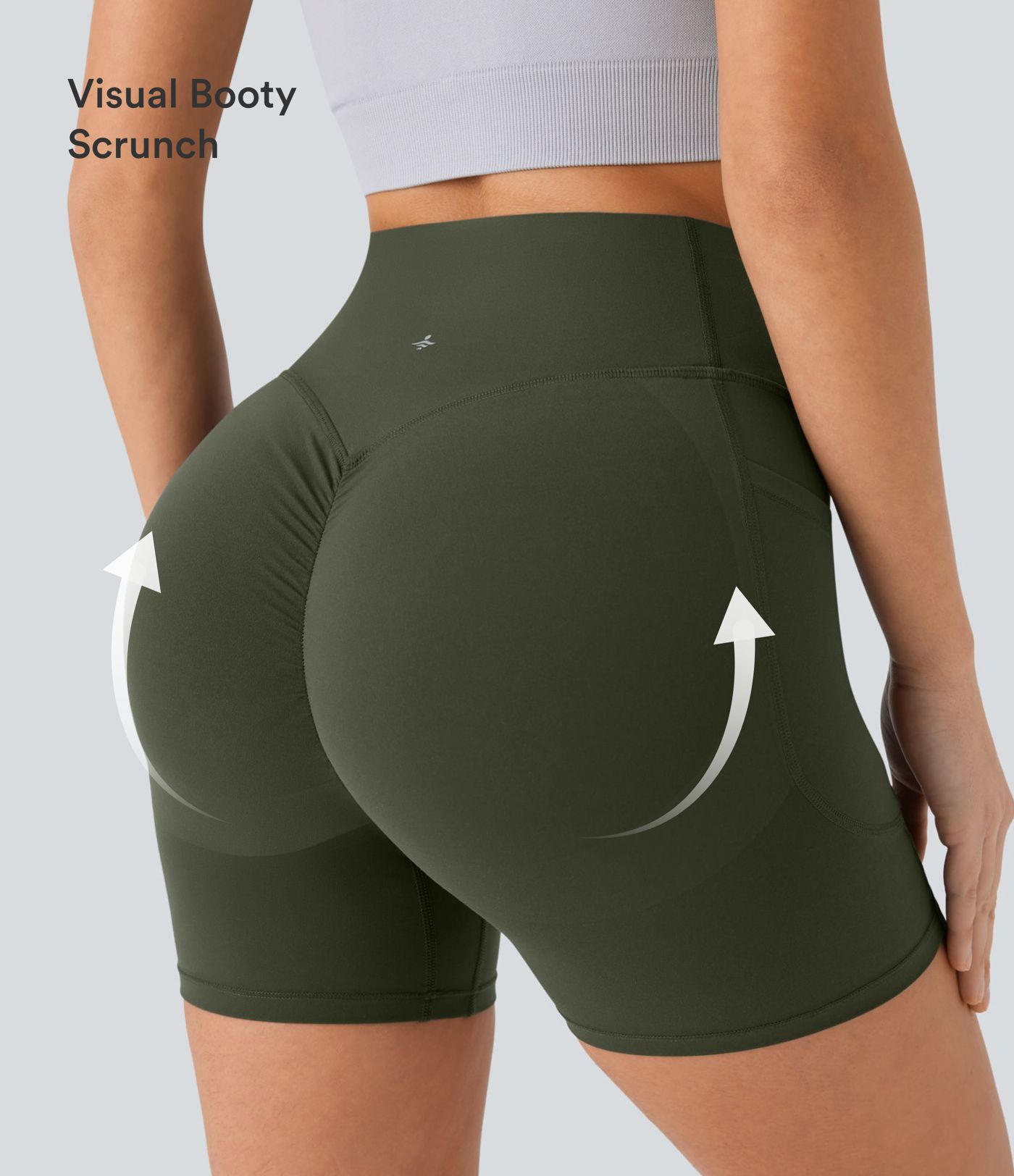 Halara UltraSculpt™ High Waisted Scrunch Butt Lifting Tummy Control Pocket Shaping Workout Biker Shorts 5'' Halara UltraSculpt™ High Waisted Scrunch Butt Lifting Tummy Control Pocket Shaping Workout Biker Shorts 5''