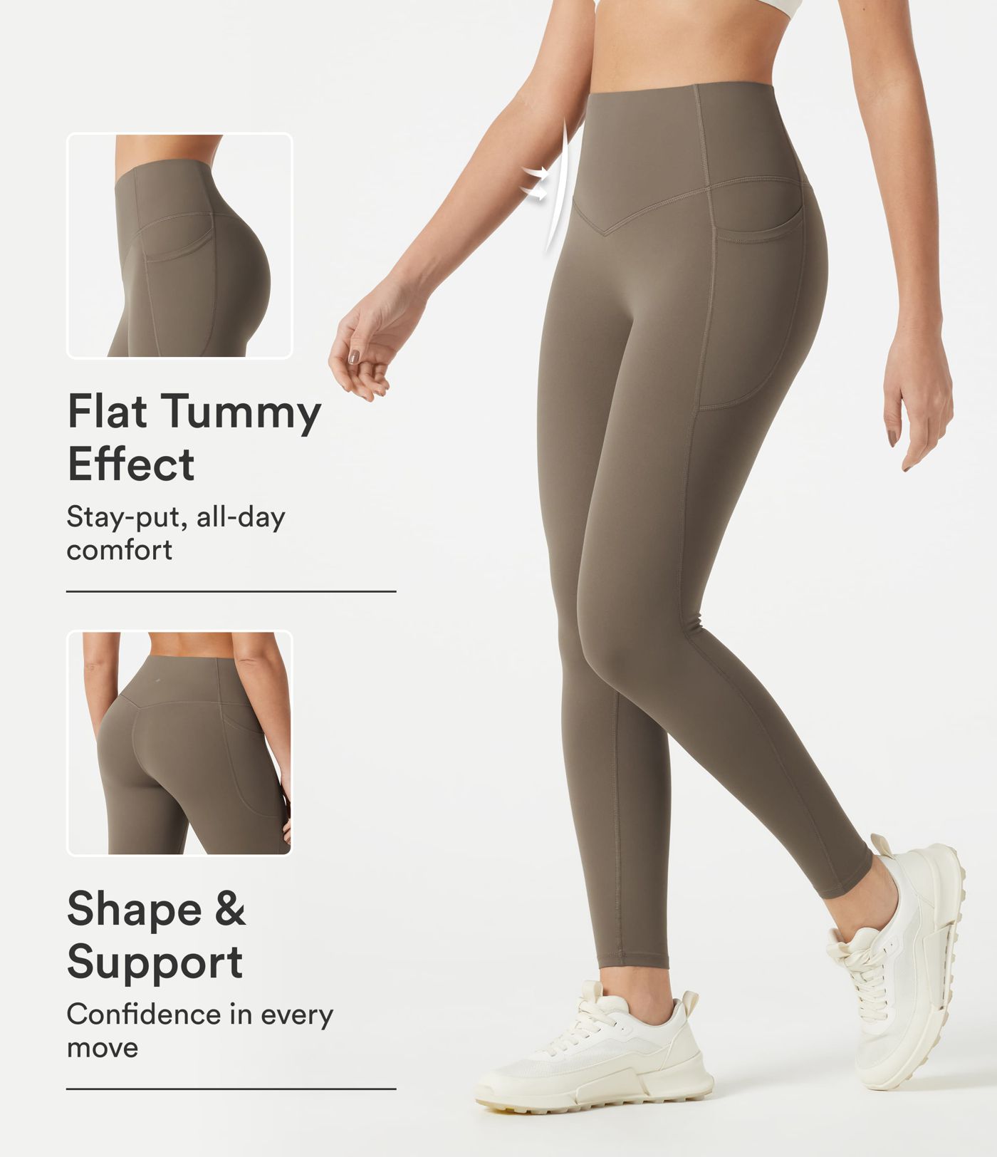 Halara UltraSculpt™ leggings de entrenamiento de talle alto con control abdominal, efecto moldeador y bolsillos Halara UltraSculpt™ leggings de entrenamiento de talle alto con control abdominal, efecto moldeador y bolsillos