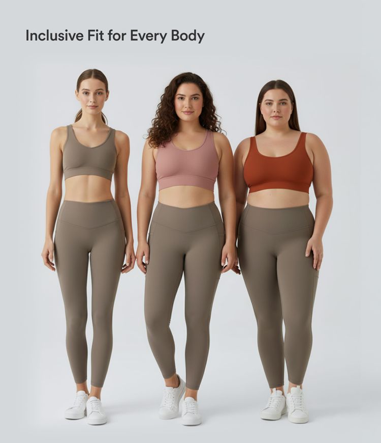 Halara UltraSculpt™ leggings de entrenamiento de talle alto con control abdominal, efecto moldeador y bolsillos Halara UltraSculpt™ leggings de entrenamiento de talle alto con control abdominal, efecto moldeador y bolsillos