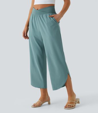 Breezeful™ hochgeschnittene Crossover-Resorthose, schnell trocknend, mit Taschen Breezeful™ hochgeschnittene Crossover-Resorthose, schnell trocknend, mit Taschen