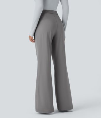 Halara Flex™ DayStretch High Waisted Pocket Work Flare Pants Halara Flex™ DayStretch High Waisted Pocket Work Flare Pants