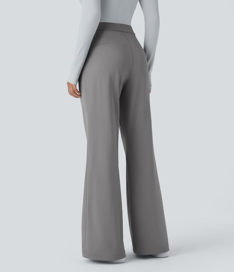 Halara Flex™ DayStretch High Waisted Pocket Work Flare Pants Halara Flex™ DayStretch High Waisted Pocket Work Flare Pants